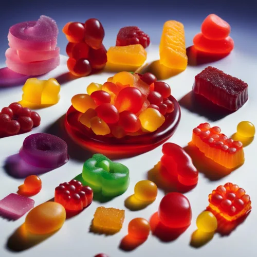 Gummy Image Title Generate | World of Gummy Food: Exploring the Universe of Flavors
